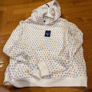 Roller Rabbit Multicolor Heart Hoodie